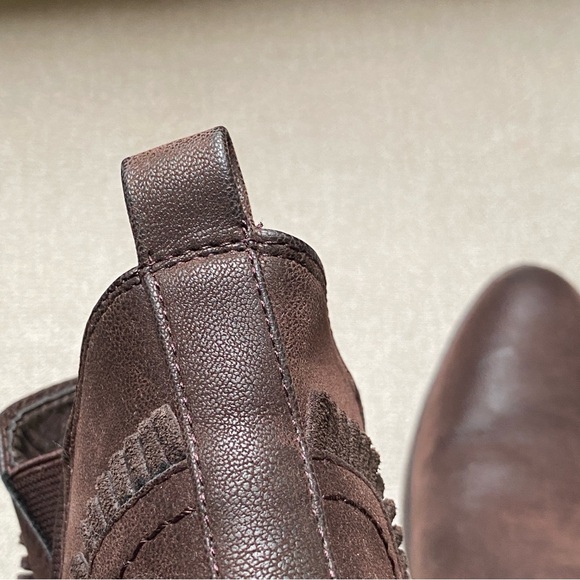 MIA “Carroll” Heeled Pull-On Bootie chocolate brown 9.5 - Picture 9 of 11